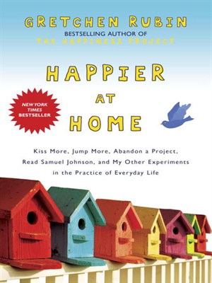 Click this cover for a(n) eBook sample of Happier at Home